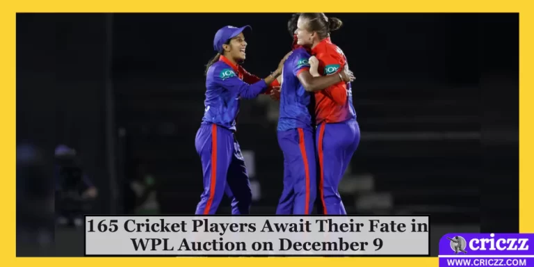 165 Cricket Players Await Their Fate in WPL Auction on December 9