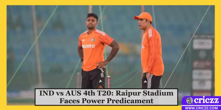 IND vs AUS 4th T20: Raipur Stadium Faces Power Predicament