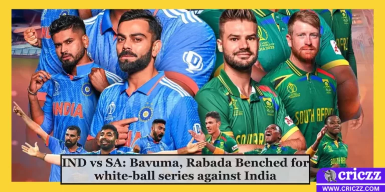 IND vs SA: Bavuma, Rabada Benched for white-ball series against India