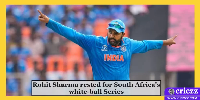 Rohit Sharma rested for South Africa’s white-ball Series