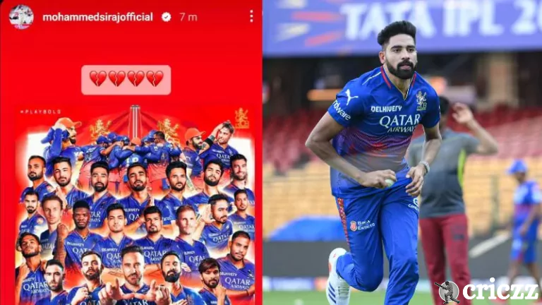 Mohammed Siraj’s Instagram Story after the defeat attracts attention